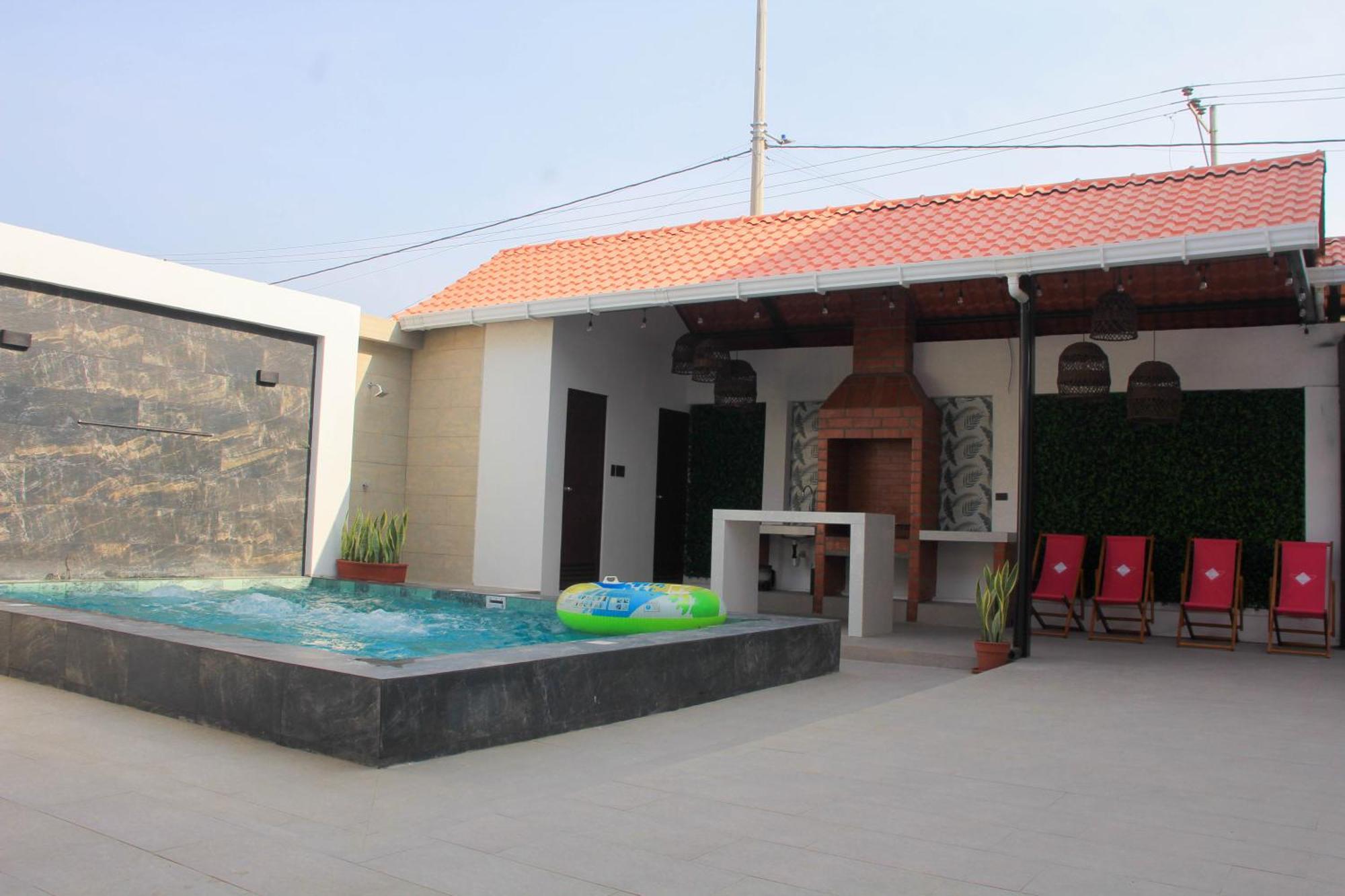 Casa Vacional De Playa Santorini Villa Puerto López Kültér fotó